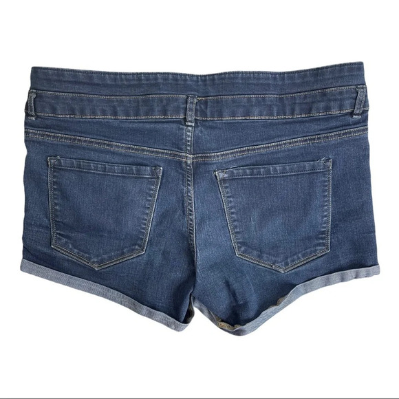 🛍️3/$40 Garage Denim Short Shorts Blue Jean  Size 29 - Picture 4 of 5